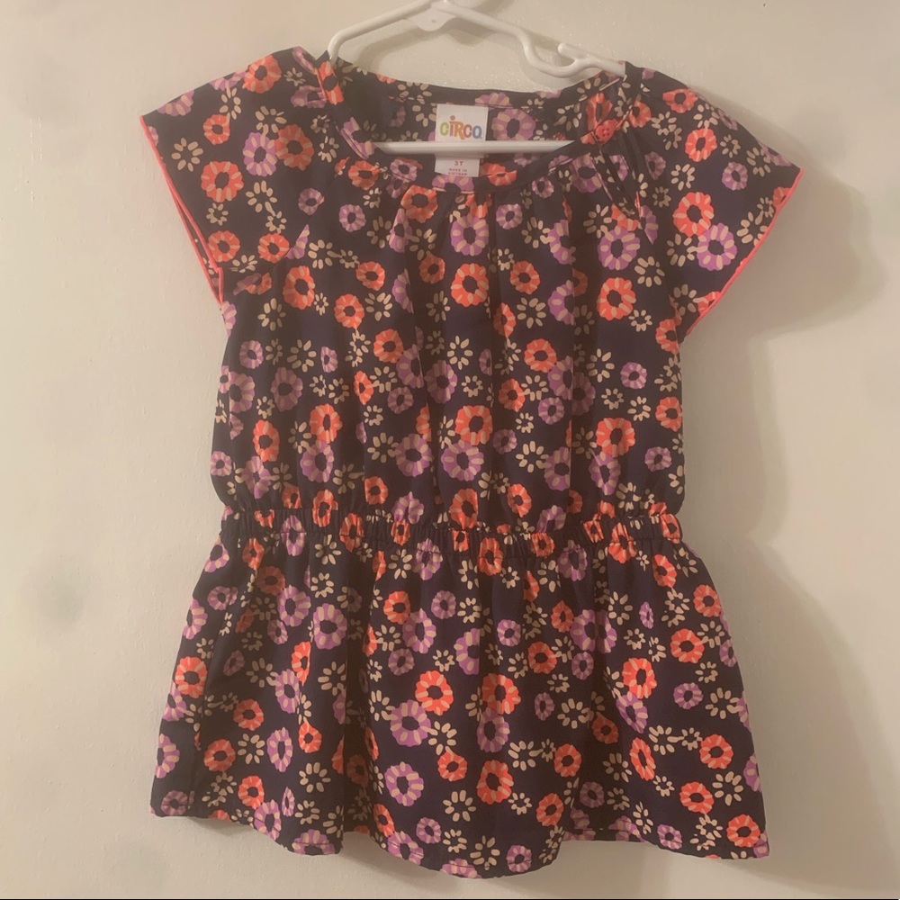 Circo Sz 3T Floral Top